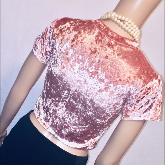 womens velvets top size M - Picture 4 of 8